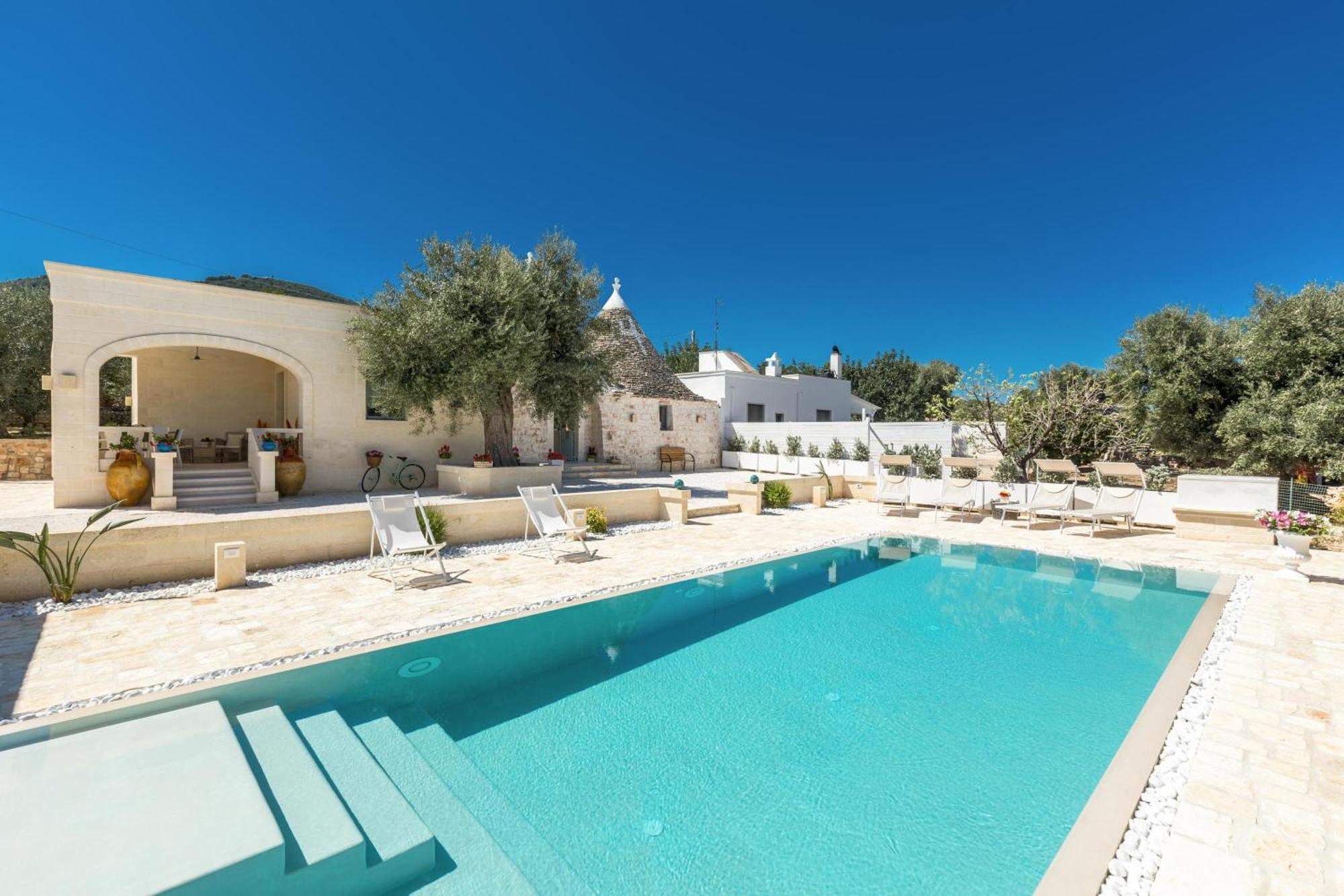 Trulli Ulivo Di Puglia By Barbarhouse Villa Selva Di Fasano Bagian luar foto
